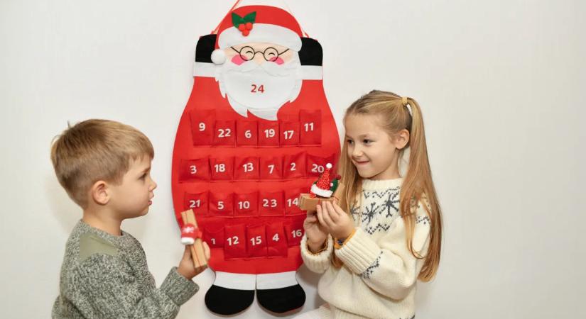 Mit tegyünk a gyerekek adventi naptárjába?