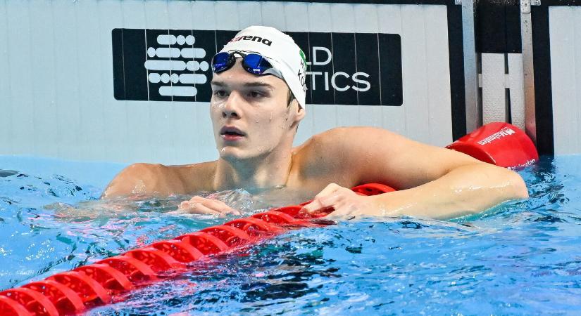 Kós Hubert győzött 200 méteres hátúszásban a US Openen