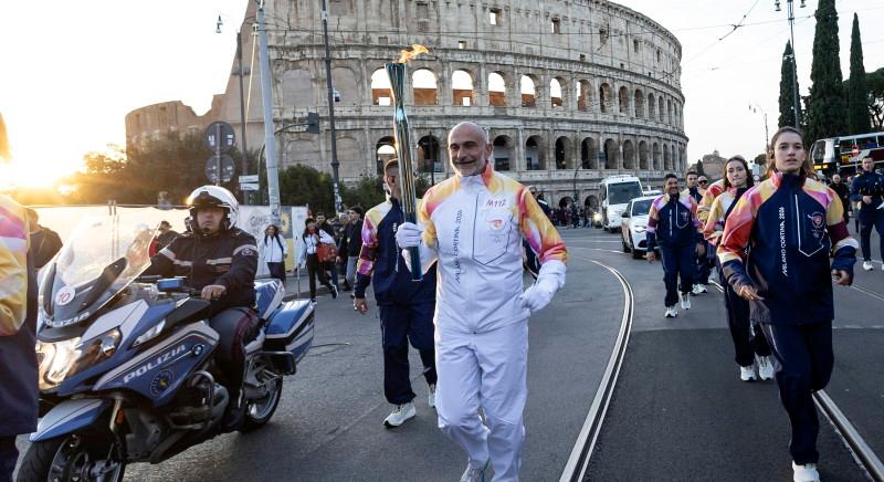 Megkezdte olaszországi útját az olimpiai láng