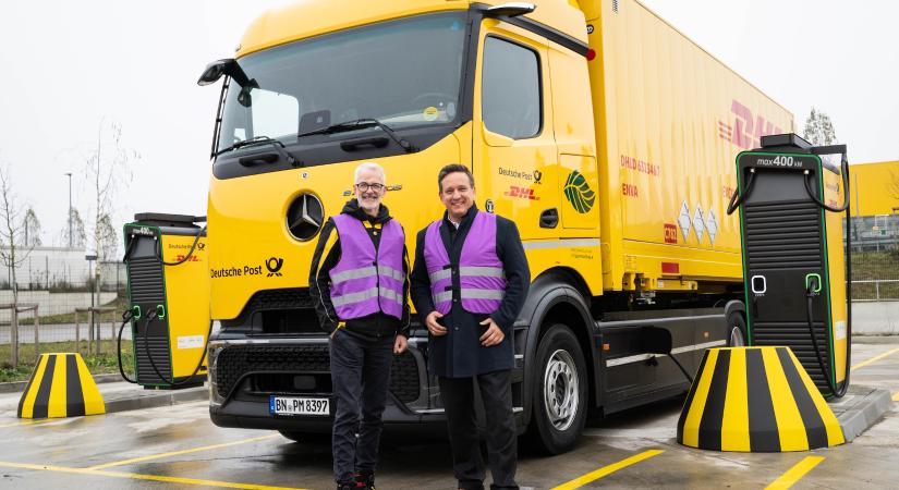 Saját nagy teljesítményű töltők telepítésébe kezd a DHL Németországban