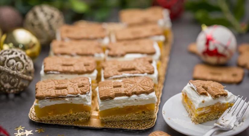 Így kel új életre a spekulatius – krémes desszert készül a finom kekszből