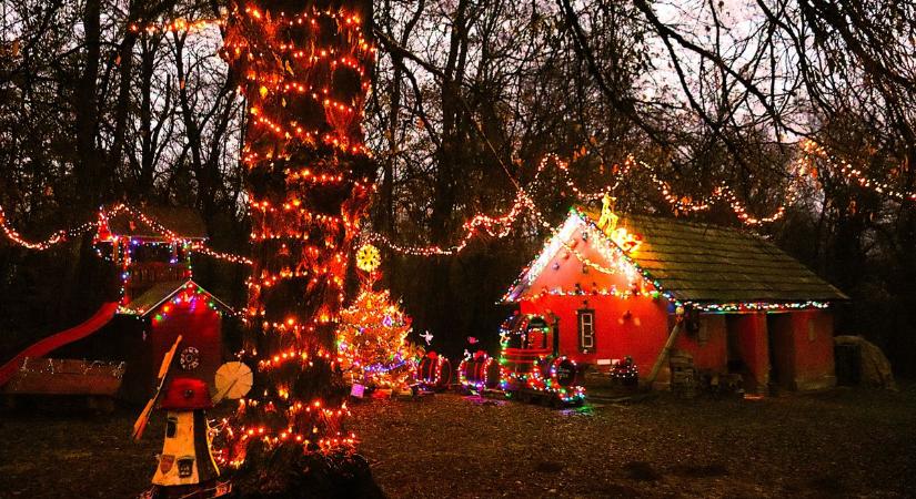 Szelfi szív és fényár – ezt élőben is látnod kell! A zalai hegyen mindenkit várnak decemberben (galéria)