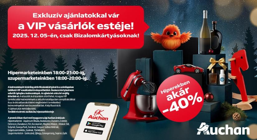 VIP Vásárlók Estéje és őrületes üzemanyag akciók