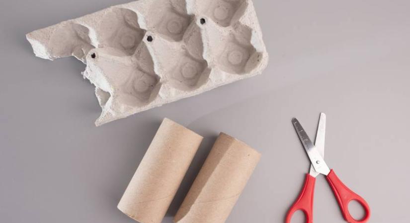 Így készíts álomszép karácsonyi angyalt egyszerűen: tojástartó és papírguriga is elég hozzá