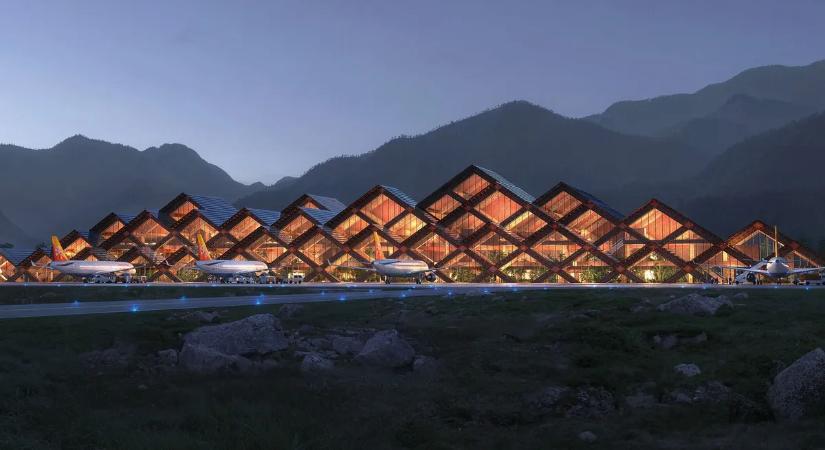 Mindenki innen akar majd repülni – már épül a világ legkülönlegesebb repülőtere – galéria