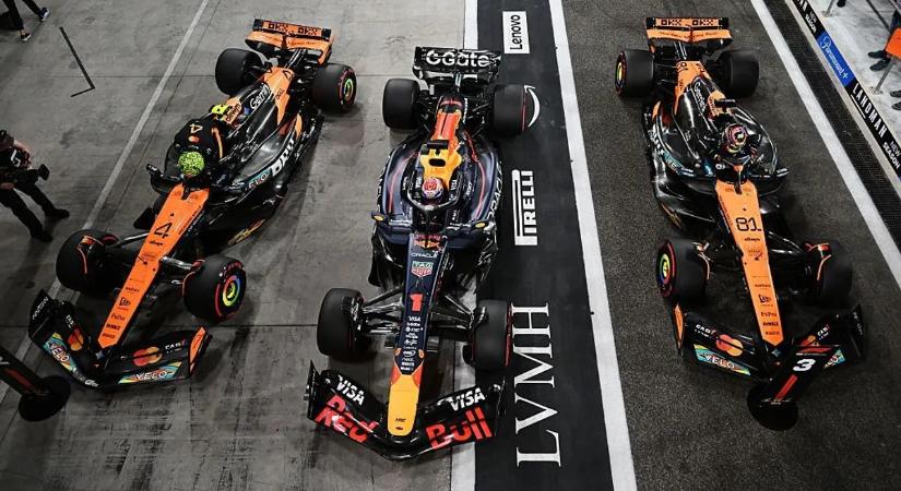 Elcsattant az utolsó csók, szerelme szurkol Verstappennek a Forma-1-ben - Fotók