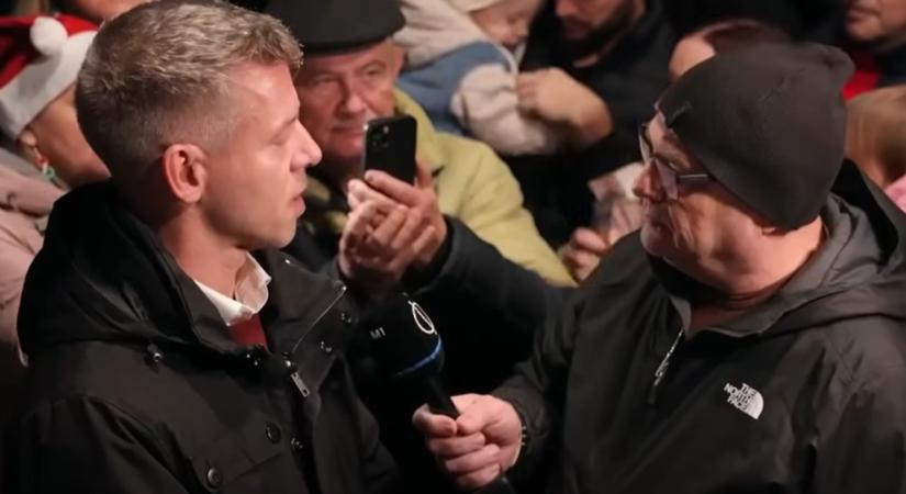 Magyar Péter adóügyi előadást tartott az M1 riporterének, de a köztévé nem adta le