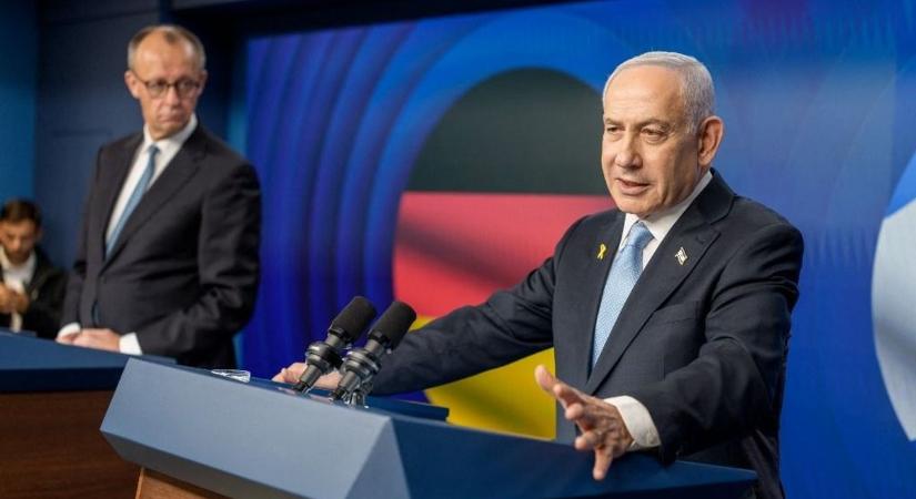 „Izrael biztonsága örök” – a német kancellár békéltetni ment Jeruzsálembe