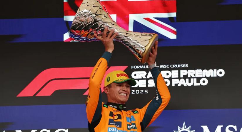Lando Norris az F1 2025-ös világbajnoka