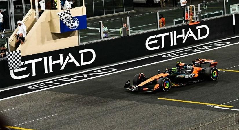 Megszakadt Verstappen nagy sorozata – új világbajnokot avattak a Formula–1-ben!