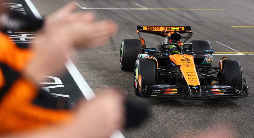 Norris világbajnok: „Jó ideje nem sírtam!”