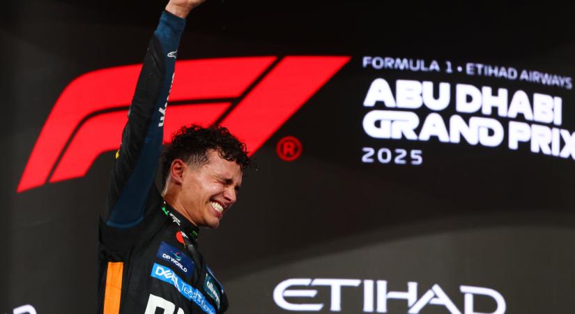 Eltört a mécses az F1 új világbajnokánál