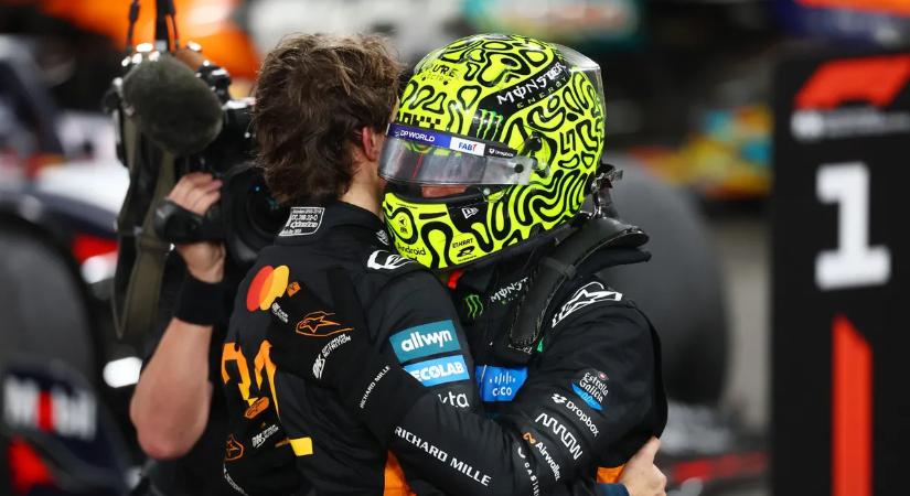 "Szeretlek anya és apa" - meghatódva nyilatkozott az F1 friss világbajnoka