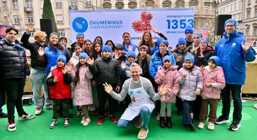 Rászoruló gyermekeknek szervezett adventi élményprogramot az Ökumenikus Segélyszervezet