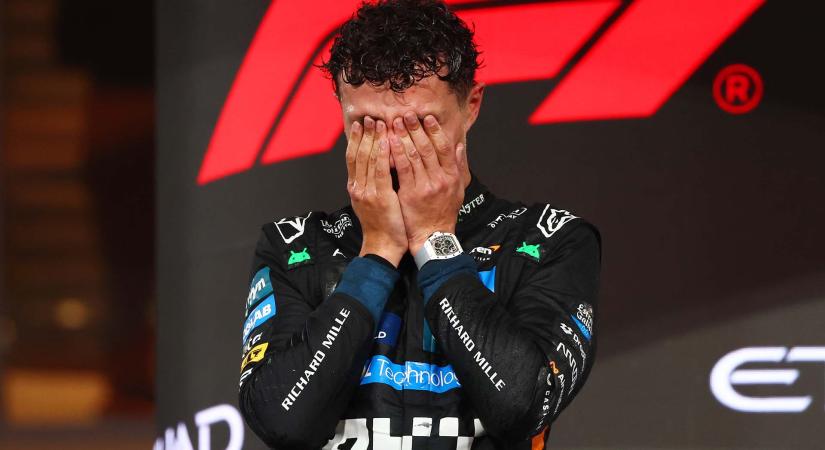 Norris: „Az utolsó körben édesanyám jutott eszembe, és elsírtam magam”