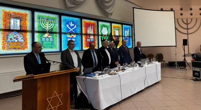 A felújított Szeretetkórházat is megtekinthették a Mazsihisz közgyűlés résztvevői