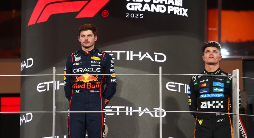 Így beszélt Verstappen arról, hogy elvesztette a világbajnoki címet