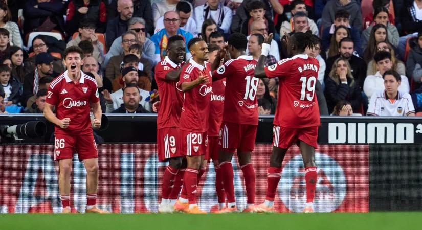 La Liga: feszült hangulatú meccsen ikszelt egymással a Valencia és a Sevilla