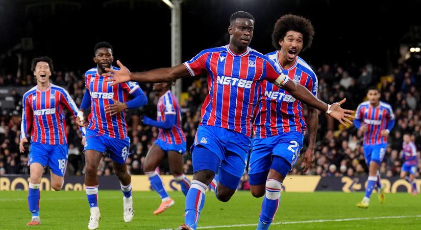 Premier League – Győzött a Crystal Palace a Fulham vendégeként