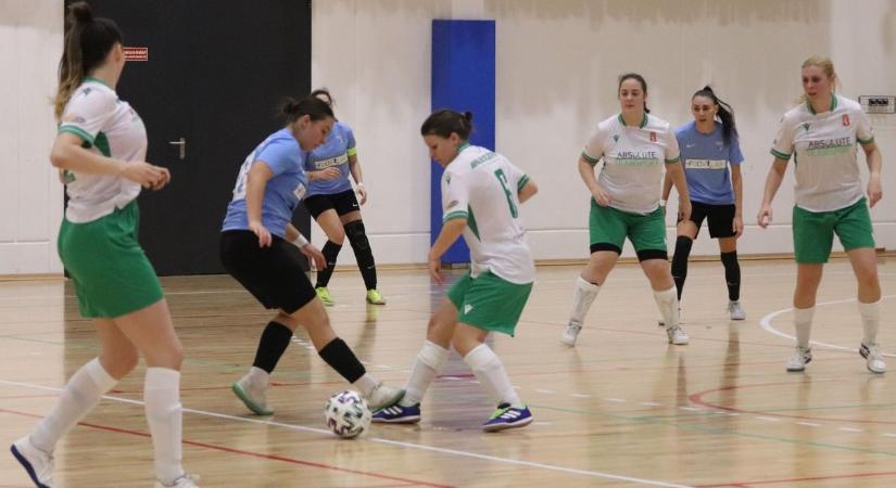 Leiskolázta ellenfelét a Dirner-Siland női futsalcsapat – fotók
