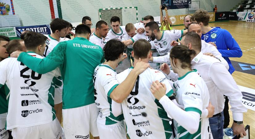 Becsülettel küzdött az ETO University Handball Team, de a címvédő túl nagy falatnak bizonyult