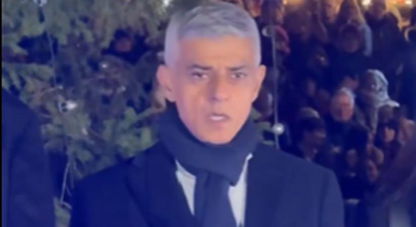 London muszlim polgármestere pánikba esett egy karácsonyi dal eléneklésétől (VIDEÓ)