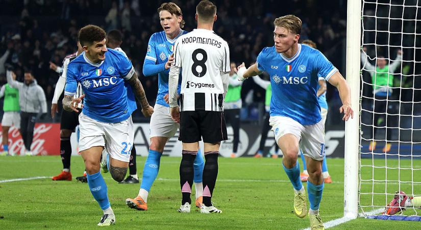 Serie A: Hojlund duplájával győzte le a Napoli a Juventust! – videóval