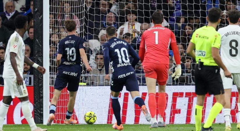 Pofátlanul laza gólokkal sokkolta a Realt a Celta Vigo