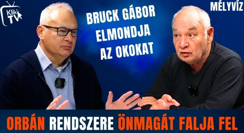 Orbán rendszere már saját magát falja fel - Bruck Gábor elmondja az okát