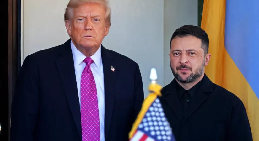 Donald Trump szerint Zelenszkij „nem áll készen” az amerikai béketervre