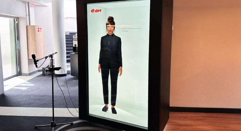 Az AI kilépett a képernyőről: Magyarországon elsőként szólította meg egy virtuális ember a közönséget