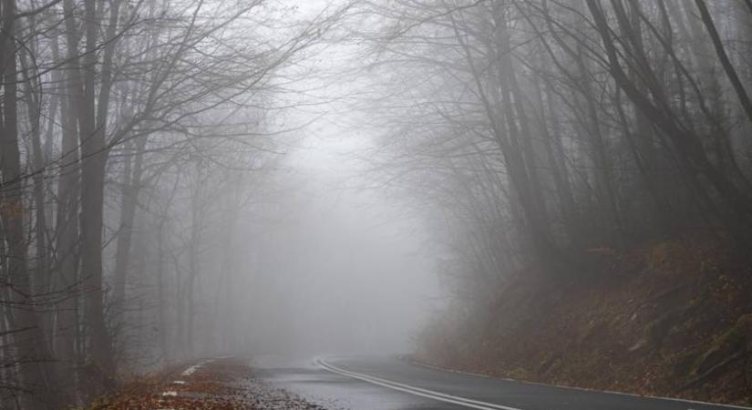 Az orrunkig sem fogunk ellátni: borús, ködös idővel indul a hét