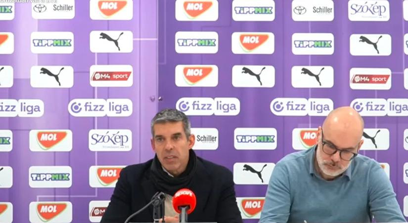 „A játékosok megértették, mit szeretnénk viszontlátni a pályán tőlük” – Nuno Campos az Újpest legyőzése után