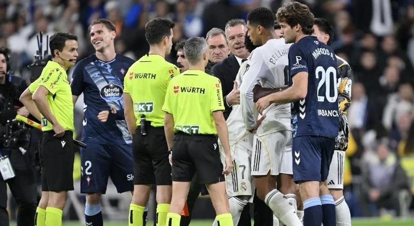 Döbbenetes pofont kapott a Real Madrid, Xabi Alonso nekiment a bírónak