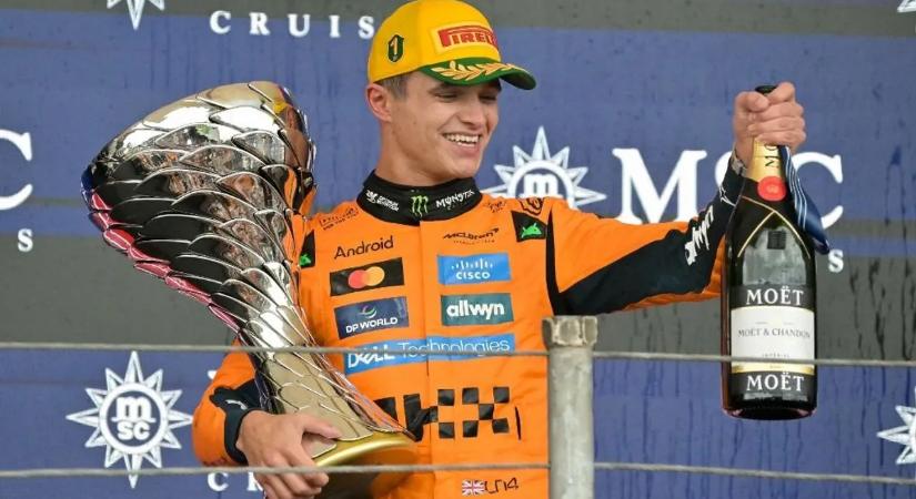 Dúsgazdag családból, magyarországi botrányon át – ő Lando Norris, az F1 új világbajnoka