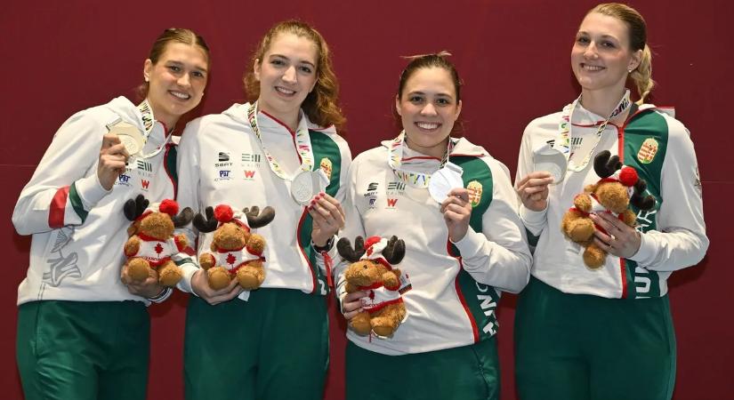 Vívás: a női párbajtőrcsapat ezüst-, a férfi bronzérmes a vancouveri vk-viadalon