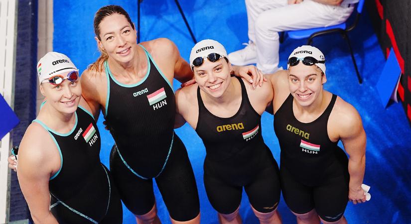 Úszó Eb: kétszer döntötték meg a 17 éves magyar csúcsot Senánszky Petráék