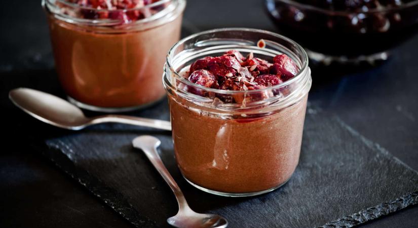 Mennyei csokimousse mindössze két összetevőből