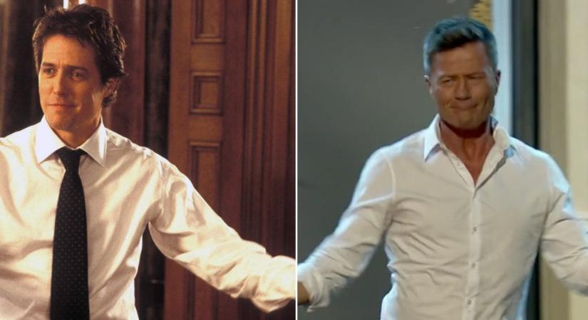 Stohl András újraalkotta Hugh Grant ikonikus táncát az Igazából szerelemből