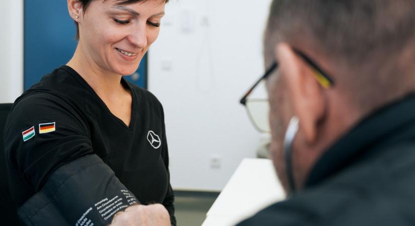 Idén is az egészség jegyében telt a november a kecskeméti Mercedes-Benz Gyárban