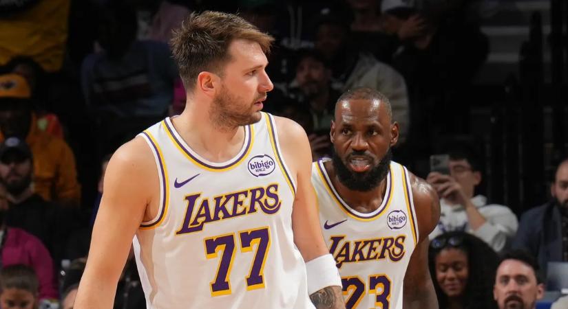 NBA: Doncic és LeBron együtt 60 pontot szórt; Jokics sem tétlenkedett
