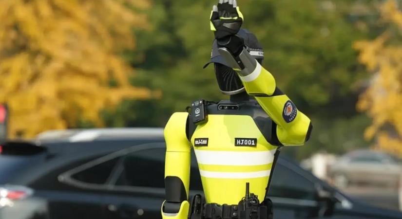 Knban mr humanoid robotrendr irnytja a forgalmat