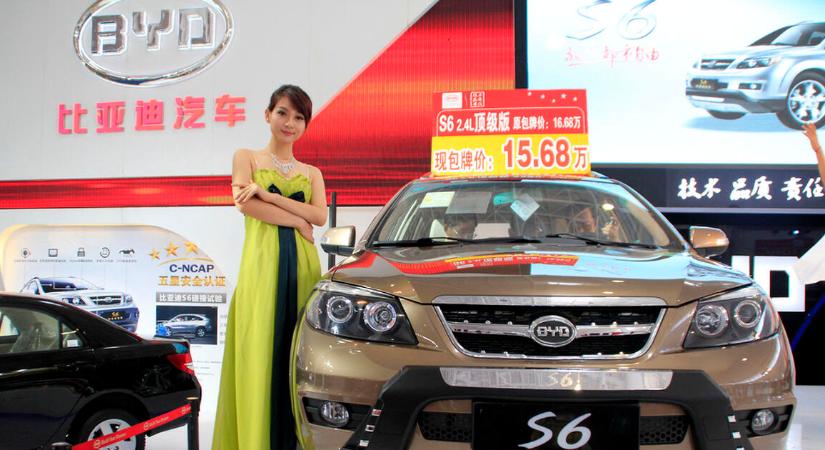 A kínai BYD letaszítja a Fordot a dobogóról