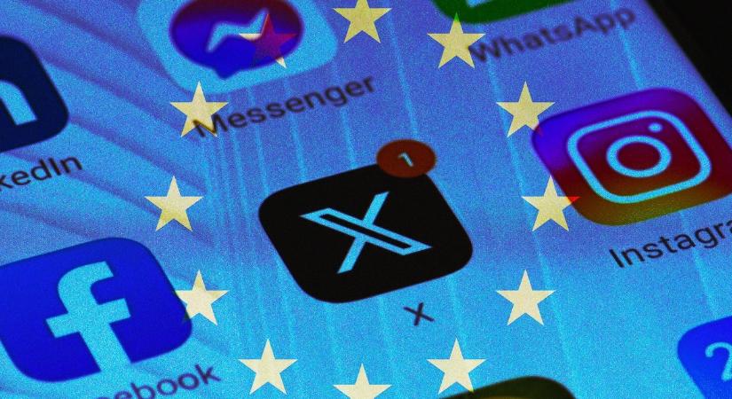 Áll a bál az X 120 millió eurós bírsága miatt