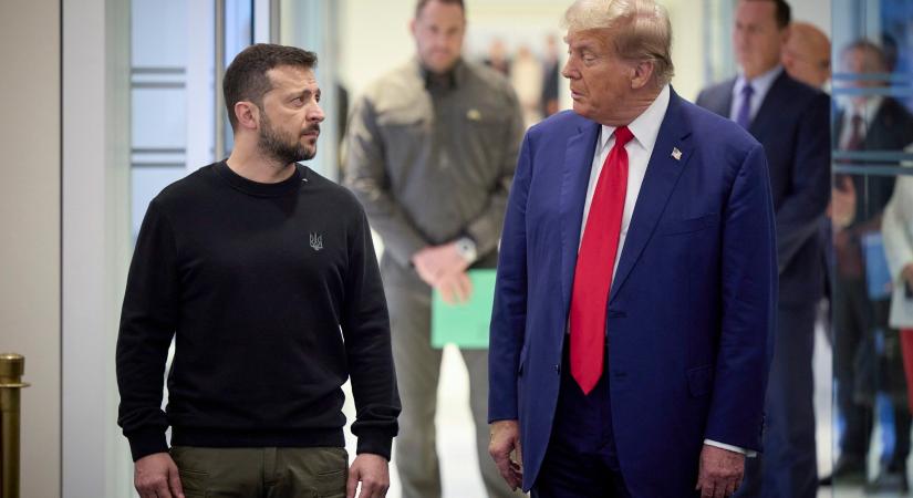 Trump csalódott Zelenszkijben, akit nem érdekel a békejavaslatuk