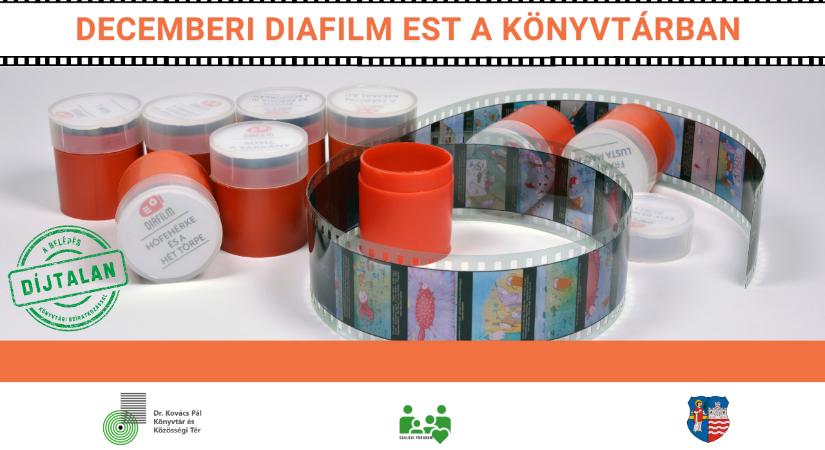 Decemberi diafilm est a Győrszentiváni Fiókkönyvtárban