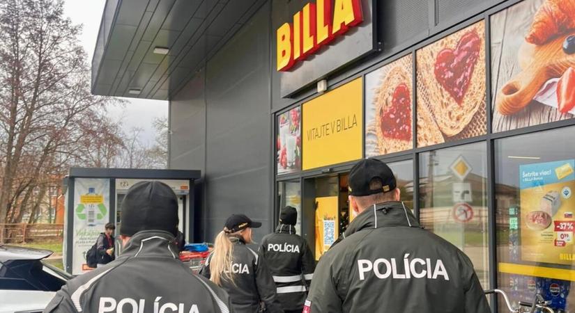 A bolti lopások megelőzésére tartott ellenőrzést a rendőrség