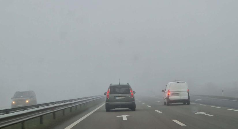 Nem csak azért veszélyes a köd, mert csökken a látótávolság