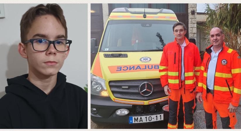 Elképesztő lélekjelenlét: egy 13 éves gyerek kezdte meg az újraélesztést, a mentők életet mentettek
