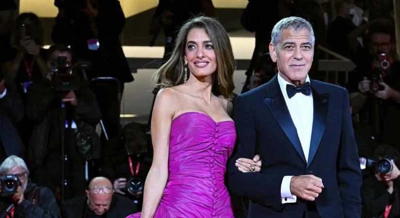George Clooney tíz év alatt egyszer sem veszett össze a feleségével